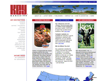 Tablet Screenshot of keymagazine.com